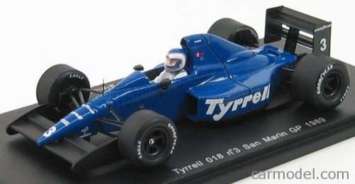 Tyrrell 018 - #3 - San Marin GP 1989 - Jonathan Palmer