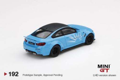 BMW 4-Series M4 (F82) - LB Works LHD 2019 - Baby Blue