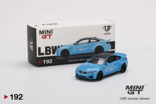 BMW 4-Series M4 (F82) - LB Works LHD 2019 - Baby Blue