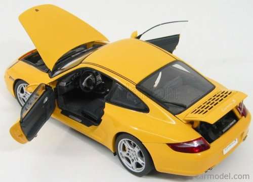 Porsche 911 997 Carrera S - 2004 - Yellow