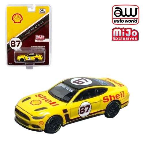 Ford Mustang GT - Shell Racing #87 - 2017 - Yellow - Limited Edition to 3600pcs