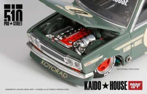 Datsun 510 Pro Street - OG Green - KAIDOHOUSE and MINI GT