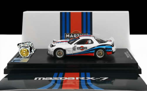 Mazda RX-7 - Martini - White - Seperate Motor