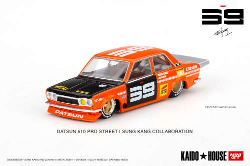 Datsun SK510 Pro Street - Orange - KAIDOHOUSE and MINI GT