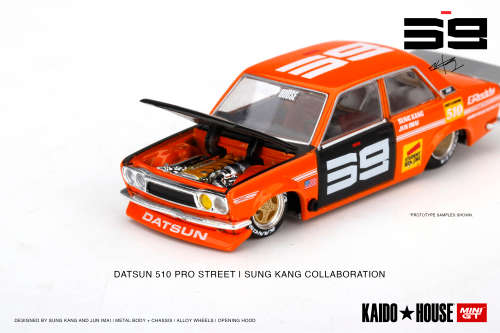 Datsun SK510 Pro Street - Orange - KAIDOHOUSE and MINI GT