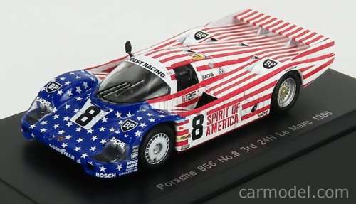 Porsche 956 2.6L Turbo - Team Joest Racing - #8 3rd 24h Le Mans 1986 - G.Follmer / J.Morton / K.Mill
