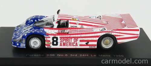 Porsche 956 2.6L Turbo - Team Joest Racing - #8 3rd 24h Le Mans 1986 - G.Follmer / J.Morton / K.Mill