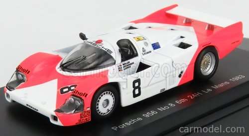Porsche 956 2.6L Turbo - Team Joest Racing - #8 24h Le Mans 1983 - B.Wollek / K.Ludwig / S.Johansson