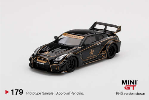 Nissan GT-RR (R35) - LB Works Coupe JPS LHD 2016 - Black Gold