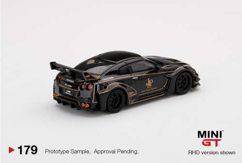 Nissan GT-RR (R35) - LB Works Coupe JPS LHD 2016 - Black Gold