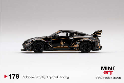 Nissan GT-RR (R35) - LB Works Coupe JPS LHD 2016 - Black Gold