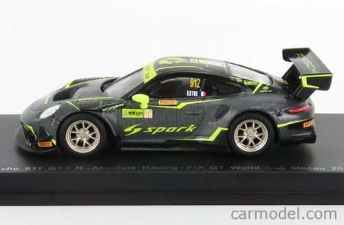 Porsche 911 (991-2) GT3 - Team Absolute Racing #912 FIA GT World Cup Macau 2019 - K.Estre