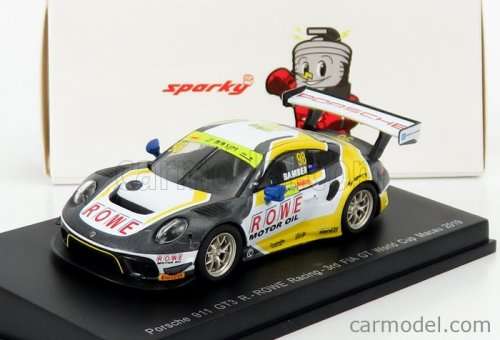 Porsche 911 (991-2) GT3 - Team Rowe Racing #98 3rd FIA GT World Cup Macau 2019 - E.Bamber