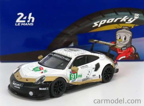 Porsche 911 (991) RSR - Porsche GT Team #91 2nd LMGTE Pro 24h Le Mans 2018 - R.Lietz / G.Bruni / F.M