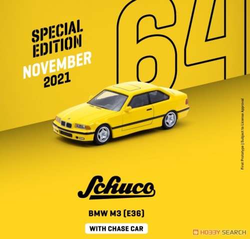 BMW E36 M3 - Yellow
