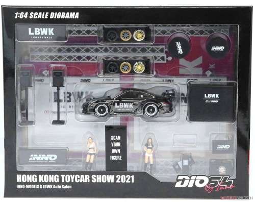 Porsche LBWK Diorama - Hong Kong Toycar Salon 2021 Event Special Edition