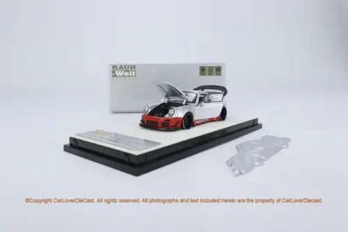 Porsche RWB 930 - Silver - Fully Opening Ltd 999 pcs worldwide