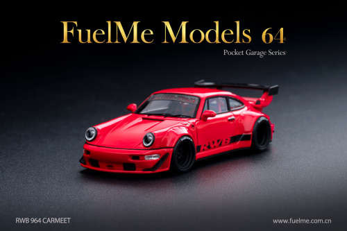 Porsche RWB 964 - Carmeet - Red