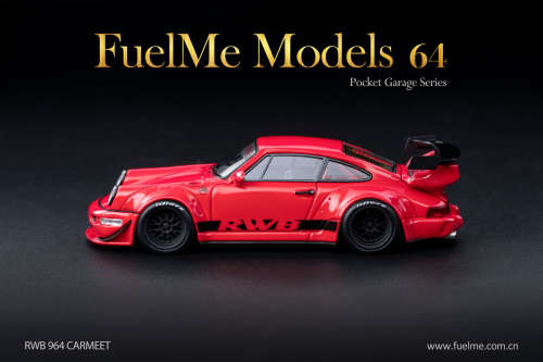 Porsche RWB 964 - Carmeet - Red