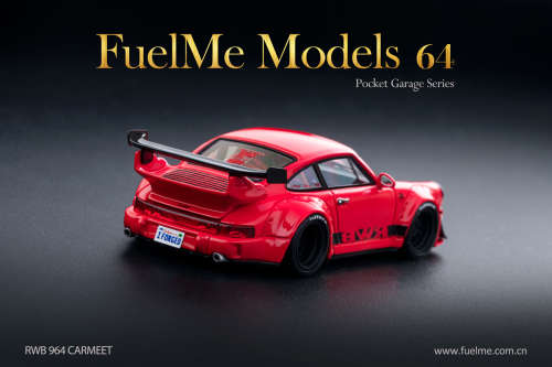 Porsche RWB 964 - Carmeet - Red