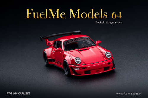 Porsche RWB 964 - Carmeet - Red