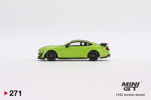 Ford Mustang Shelby GT500 - Grabber Lime MINI GT x Tarmac - Shmee150 Collection