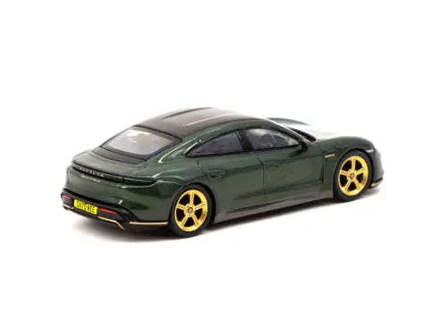 Porsche Taycan Turbo S - Midnight Green - MINI GT x Tarmac - Shmee150 Collection