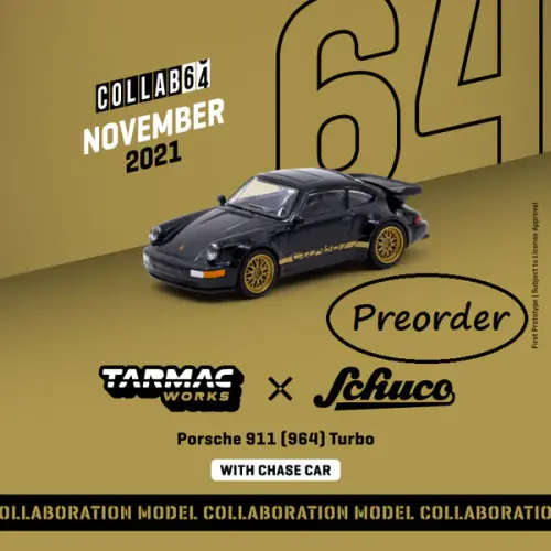 Porsche 911 (964) Turbo - Black