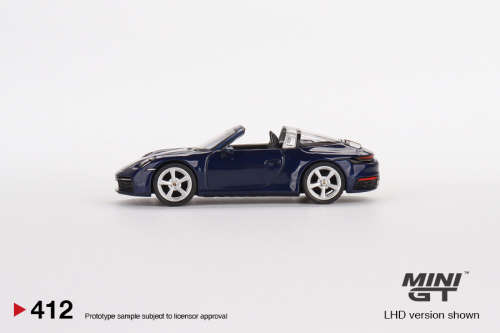 Porsche 911 Targa 4S - Gentian Blue Metallic