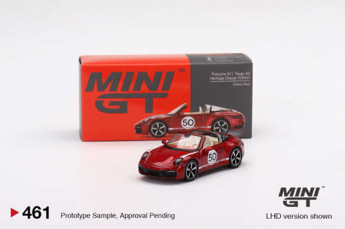 Porsche 911 Targa 4S - Heritage Design Edition - Cherry Red
