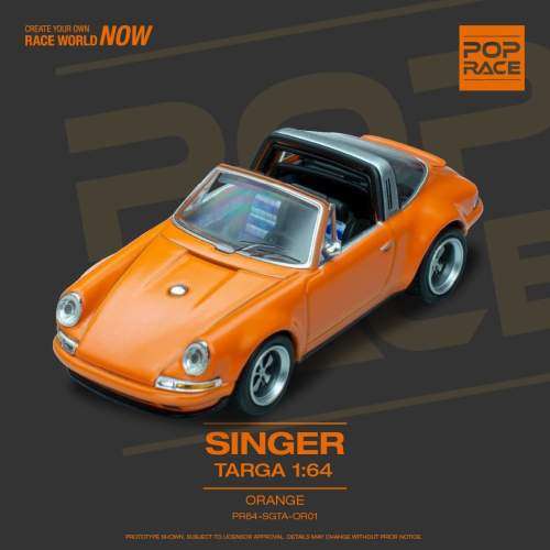 Porsche Singer 911 (964) Targa - Orange