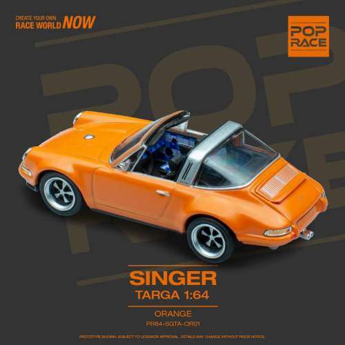 Porsche Singer 911 (964) Targa - Orange