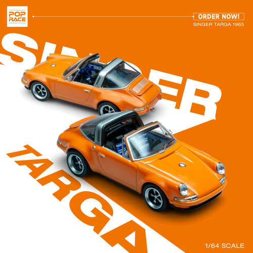 Porsche Singer 911 (964) Targa - Orange