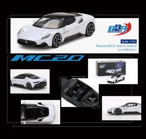 Maserati MC20 - 2020 - Bianco Audace White
