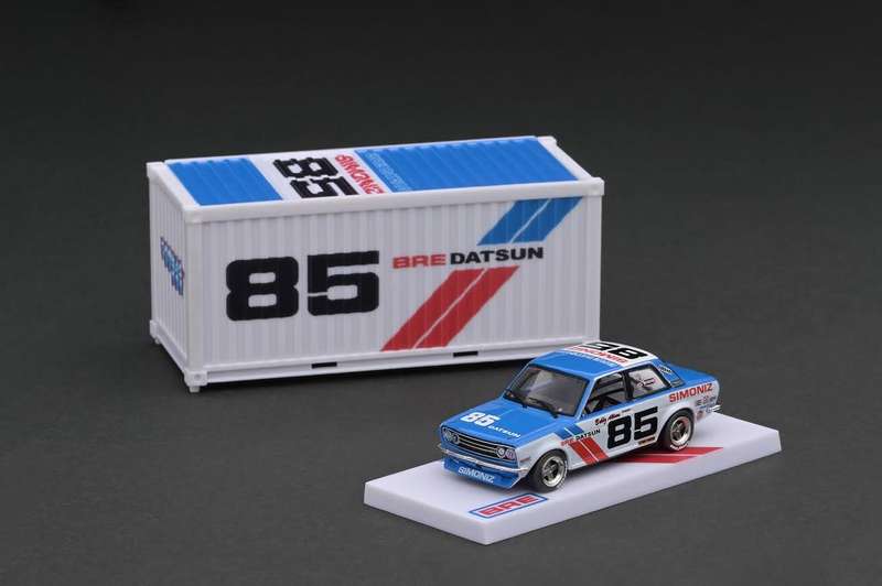 Datsun 510 Trans-Am 2.5 - Championship 1972 - Bobby Allison with container blue/white