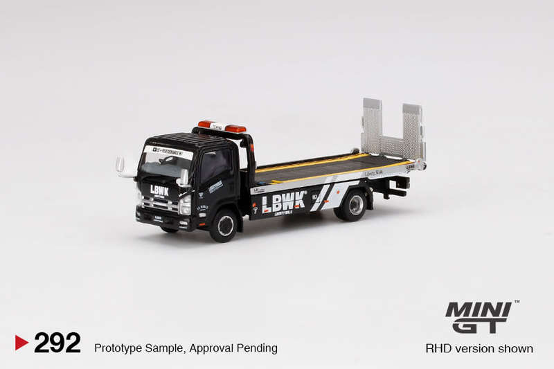 Isuzu N-Series Vehicle Transporter LBWK - Black