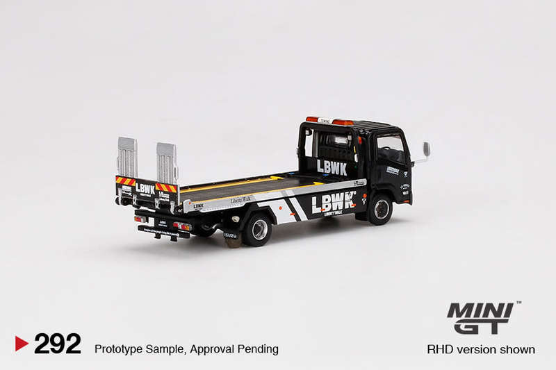 Isuzu N-Series Vehicle Transporter LBWK - Black