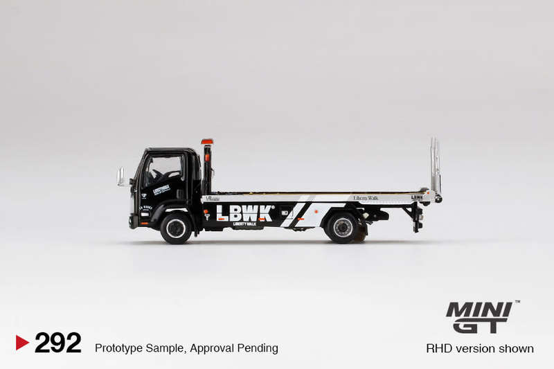 Isuzu N-Series Vehicle Transporter LBWK - Black