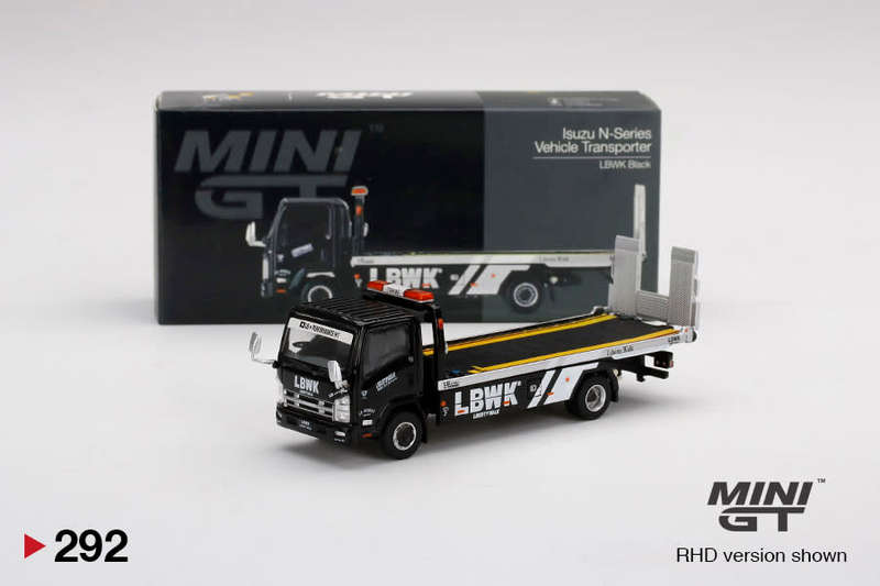 Isuzu N-Series Vehicle Transporter LBWK - Black