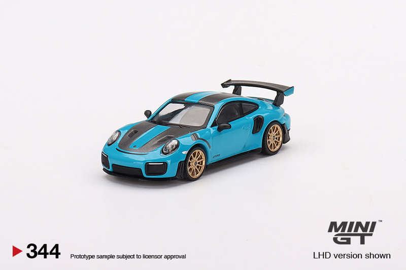 Porsche 911 (991) GT2 RS Weissach Package - Miami Blue