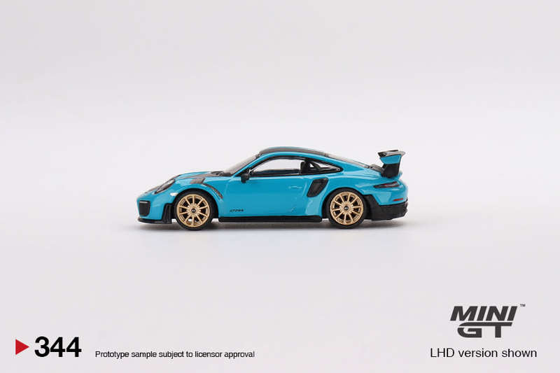 Porsche 911 (991) GT2 RS Weissach Package - Miami Blue