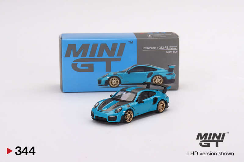 Porsche 911 (991) GT2 RS Weissach Package - Miami Blue