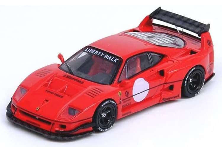 Ferrari LBWK (Liberty Walk) F40 - Red with Graphics