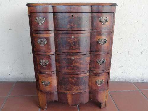 VICTORIAN MAHOGANY CHEST OF 4 DRAWERS - CRAZY JUNE SPECIAL