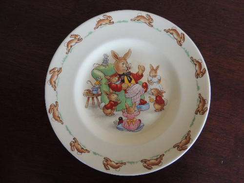 ROYAL DOULTON BUNNYKINS SIDE PLATE - JUST LOVE THIS!!!