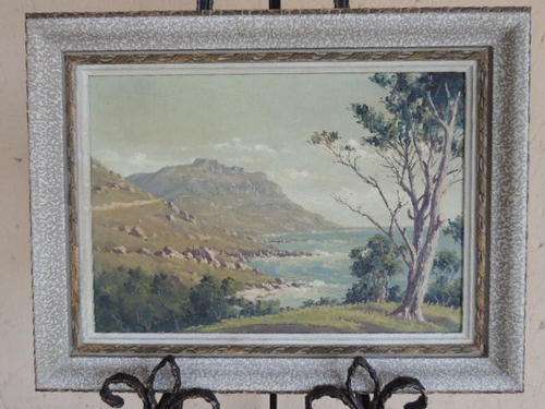GUISEPPE CATTY OIL ON BOARD - FRAMED