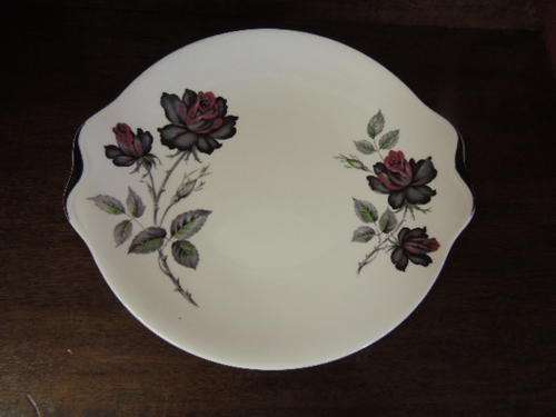 ROYAL ALBERT CAKE PLATE - MASQUERADE