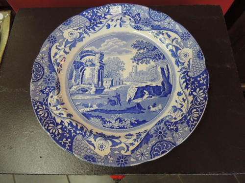COPELAND SPODE ITALIAN BLUE DINNER PLATE