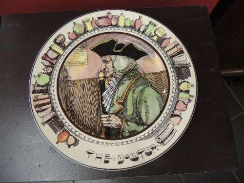 ROYAL DOULTON RACK PLATE - THE DOCTOR
