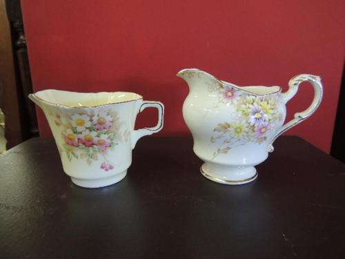 TWO PRETTY PARAGON MILK JUGS